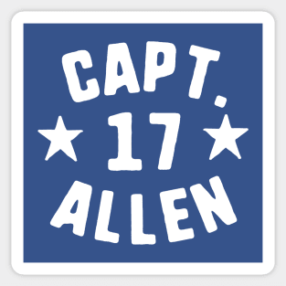 Captain Allen Sticker